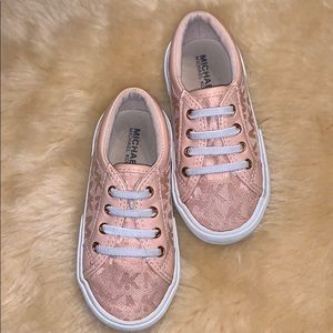Micheal Kors Blush Toddler Slip-On Sneaker